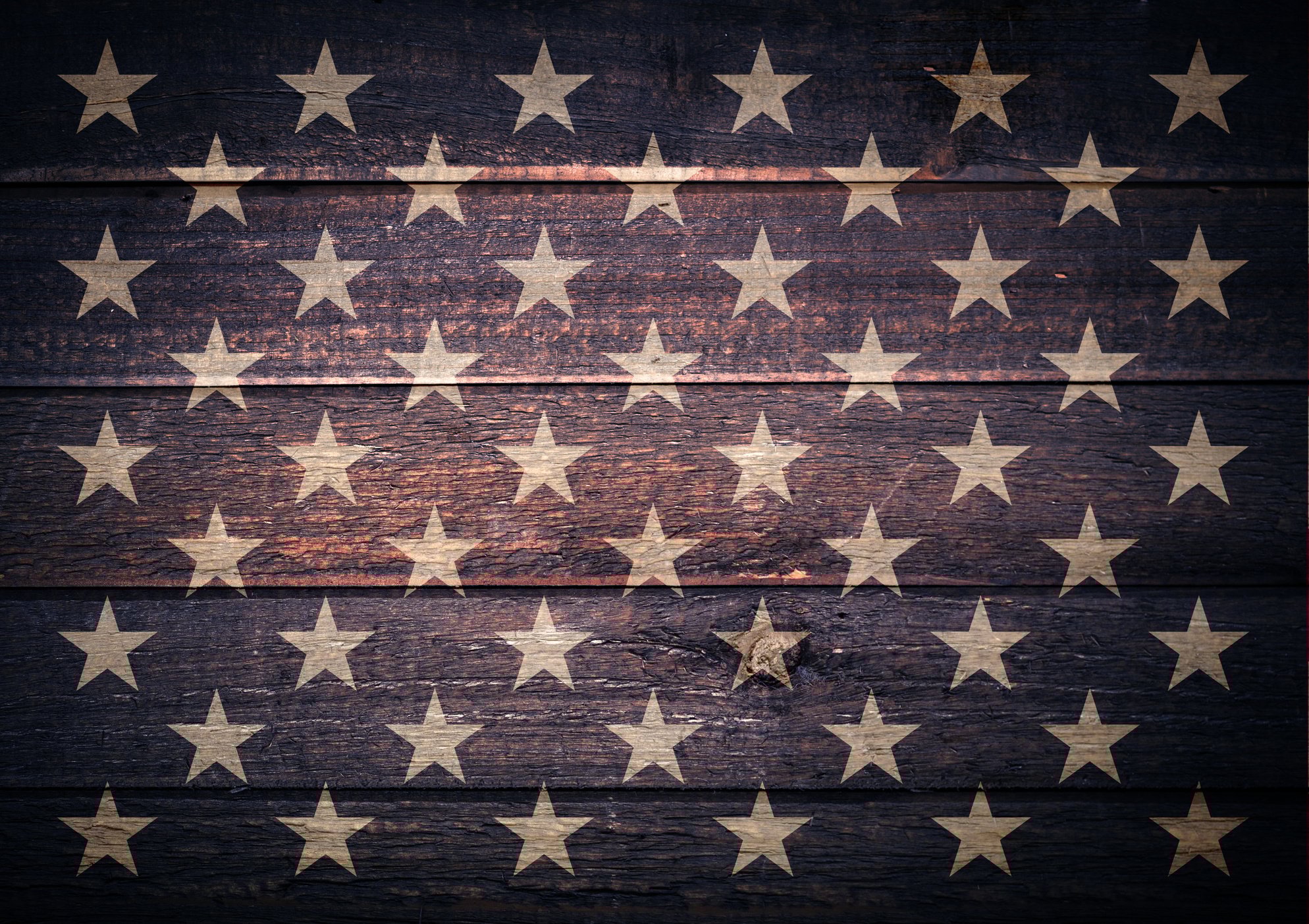 american stars on flag